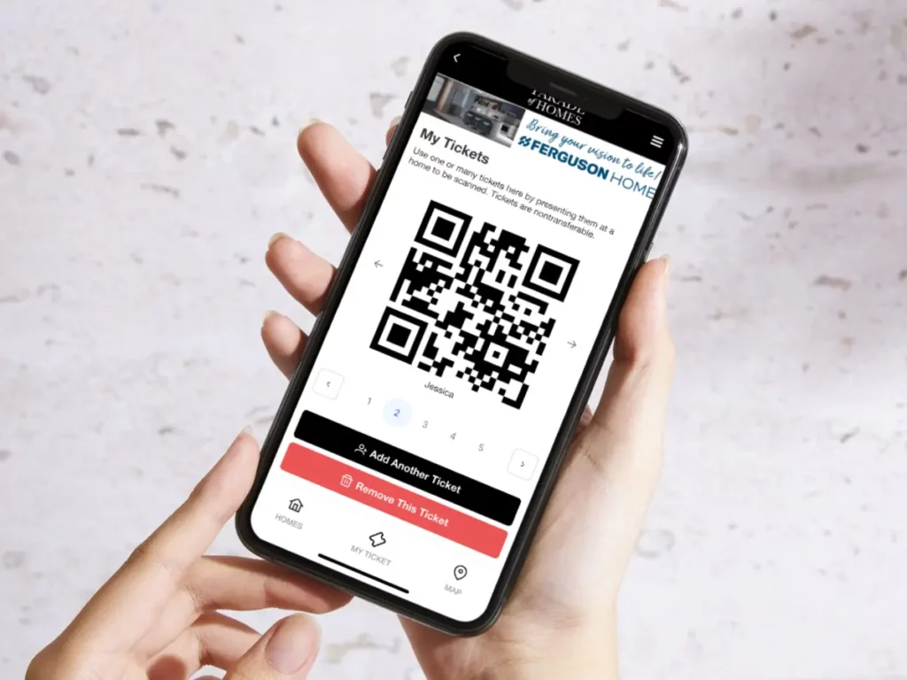 my ticket page