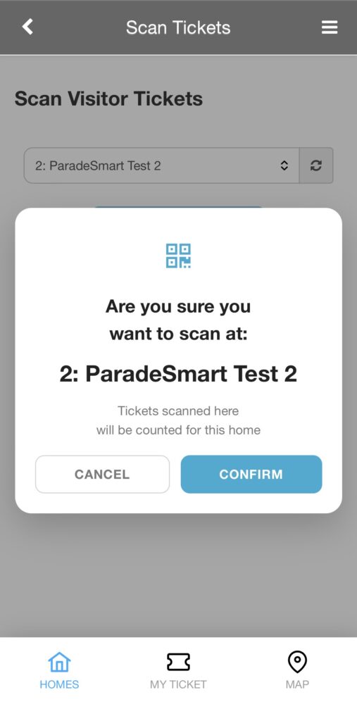 Builder Confirmation Screen Image